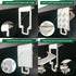 12 Pack Child Safety Cabinet Locks - Vmaisi Baby Proofing Drawer Lock with Adhesive, Easy Installation (White)