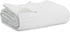 Set White Muslin Fitted Crib Sheet & Waffle Weave Blanket