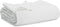 Comfy Cubs White Waffle Baby Blanket - 40” x 40” Soft Textured 100% Cotton Toddler Swaddle for Bed, Couch, Crib,