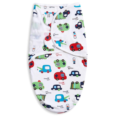 Bubble Bear Baby Boy Girl Swaddle Blankets, 3-6 Months, Hypoallergenic Adjustable Sleep Sacks, 3 Pack with Cute Patterns