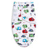 Bubble Bear Baby Boy Girl Swaddle Blankets, 3-6 Months, Hypoallergenic Adjustable Sleep Sacks, 3 Pack with Cute Patterns