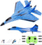 MAXBECK Remote Control Wireless Airplane Toy with Lights, Su-35 Rc Glider 2 Channel