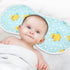 tplaotee 22x11in White Polka Dots Cartoon Yellow Chicks Cotton Neutral Burp Cloths Breathable Baby spit up Cloth