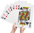 Yuanhe Jumbo Large Playing Cards - Giant Deck of Cards Oversized Full Deck Huge Poker for Casino Party Decorations, 10.5x14.5 inch