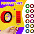 (24PCS) Fidget Toys Sensory Ring for Kids, Finger Spinner Rings Quiet Finger Spinne Fun Fidgets for Student Classroom