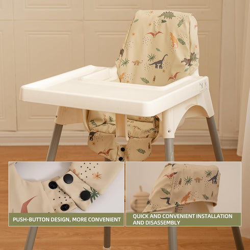 High Chair Pad, for Baby High Chair Cushion Compatible with IKEA Antilop Soft and Comfortable Seat Cover Replacement