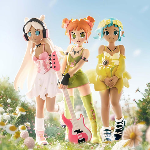 POP MART Peach Riot Punk Fairy Series Figures - Peach Riot Blind Box Figures, Random Design Action Figures Collectible