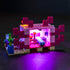 LED Light Kit for Lego The Axolotl House 21247, Minecraft Lighting Set Compatible with Lego 21247 (No Lego Model)