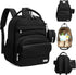 KeaBabies Diaper Bag Backpack - Small Multifunctional Travel Diaper Back Packs, Maternity