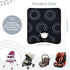 2PC) Potty Training Car Seat Protector, Waterproof Car Seat Cover for Toddlers, Piddle Pads for Baby Carseat, Stroller