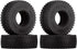 INJORA 1.0 Tires - S5 All Terrain Comp Pin Crawler Tires for TRX4M AX24 SCX24 FCX24 Upgrade Parts, 55 * 20mm