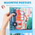 Magnetic Puzzles for Kids Ages 3 4 5 6, Vehicle Puzzles 12-16-20 Piece Jigsaw Puzzles for Toddler, 3 in 1 Travel Toys and Travel Games for Boys and Girls (Vehicle(12-16-20))
