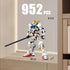 Transforming Robot Building Set, 2 in 1 City Warrior Mech & Fighter Jet Model, 952 Pcs Creative Gift