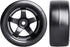 Hobbypark 12mm Hex 1/10 RC Drift Tires, Hard Plastic Wheels for Tamiya HPI Traxxas Kyosho Redcat HSP (Set of 4)