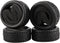 Soft Rubber Tires for RC 1:10 On Road Car, Pack of 4