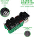 Zetz Brands Toy Garbage Truck for Kids, Battery Operated Automatic Bump & Go Car with 4D Lights and Sounds