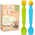 3-in-1 Silicone Baby Spoon Self Feeding 6+ Months - Pediatric OT Designed