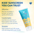 50 6 Oz Aloe Up Kids Sport Sunscreen Lotion SPF - Broad Spectrum Sheer Face and Body Sunscreen Protector for Sensitive