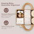 PeraBella Baby Diaper Caddy Organizer - Portable Storage Basket for Diapers, Wipes, Nursery, Car, Baby Shower Gift