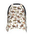 Yobvec Western Baby Car Seat Canopy Cover Multi Use Nursing Cover for Mom