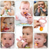 2 Pack, 4M+, Frozen Baby Fruit Feeder Pacifier Silicone Baby Food Feeder, Pink Bunny Feeder for Babies Fruit Feeder