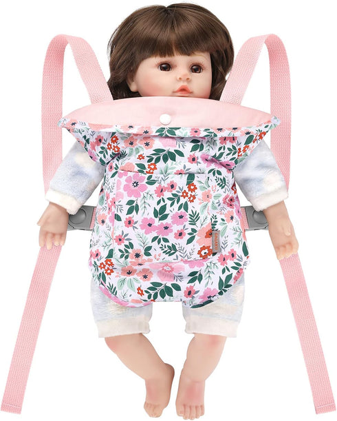 GAGAKU Doll Carrier, Fits IKEA Doll, Reborn Baby Doll, American Girl Doll up to 18 Inches, Doll Accessories