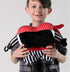 Plush Pirate Booty Tooth Fairy Pillow with Pocket, 11"