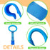4 Pcs Baby Playpen Pull Up Rings, Crib Assistant Rings for Baby Walking Exercises, Cot Hanging Rings