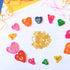 jojofuny Doll Mini Gold Necklaces Chains, Dress Up Necklace Chains for DIY Doll Decor, 25pcs