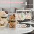 Satakara Set 2 10 Doll Clothes Hanger & Rack - Stands + Hangers, Durable Plastic Dolls Wardrobe Organizer for Dollhouse