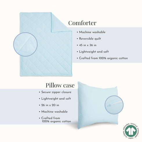 by Evolur 3 Set, Evolur Space Adventure Piece Toddler Bedding Super Soft and Breathable Toddler Bedding, Machine