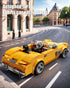 TYCOLE Set 8-12(313Pcs) Sports Cars Building Blocks with Display Case, Retro Race Car Building Toys, Collectible Model