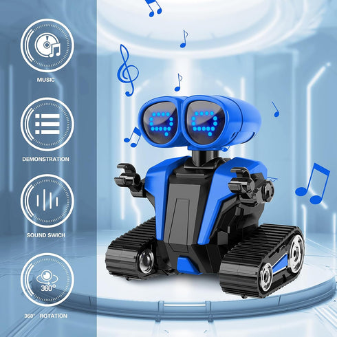 MindPal 3 Robot Toys for Boys Girls with Auto-Demonstration Robots for Kids Remote Control Kids Robot Rechargeable