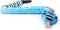 The Petting Zoo Blue Rock Rattlesnake Plush Toy, 54 inches, Gifts for Kids
