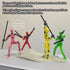 BVVLI T13 Set, 10PCS 3D 13 Dummy 13 Action Figure Robot Printed Toys Lucky Titan Action Figure with Multiple