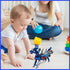 liluwushe 2-in-1 3-12 Collision Transformation Dinosaur Car Toy |Magnetic Cars Convertible Robot Toys|DinosaurToys