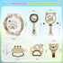 1-3: 6pcs Baby Musical Toys for Toddlers Montessori Kids Musical Instruments Infant Baby Teething Toy with Rattle