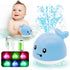 Baby Bath Toys for 6-24 Months, Toddler Whale Bath Toy Sprinkler for Kids Ages 1-3, Bathtub Water Toys