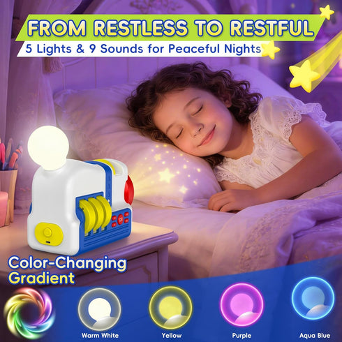 32 4 Story Projector for Kids, Educational Story Dream Machine with Stories & Science Cartridges, Audio Books