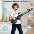 3-5 5-9 9-12 RedCrab Electric Guitar for Kids, Stringless Guitars with DJ Turntable, Bluetooth & Lights, Musical