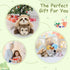 6 7 Inch Tezituor Pcs Stuffed Animals Bulk, Small Stuffed Woodland Plush Bulk, Cute Assorted Plushies Toy Gift for Kids