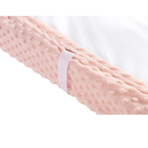 32"/34''x16 Cozy Solid Changing Table Pad Cover Cradle Sheet, Fits Contoured Diaper Changing Pad, Ultra Soft Dots Plush