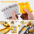 3 4 5 6 2PCS 4 2 3 4 5 6+ iHaHa Toddlers Construction Race Tracks Toys Gifts for Years Old Boys Kids, Electric Race