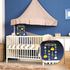 Baby Mobile DIY Kit - Nursery Wooden Frame Mobile Crib Bed Bell Ceiling Wind Chime Hanging DIY Frame Ornaments Handmade