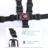BESPORTBLE Universal Stroller 3 pcs Shoulder Straps Holder for Kid Safety Chair, Adjustable Pram Child Carrier