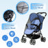 South to East Mosquito Net for Stroller with Drawstring, Baby Bug Netting with Storage Bag, Breathable & Portable