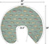 Lake Fishing Baby Nursing Pillow Covers for Boy Girl Freshwater Fishes Nursery Feeding Pillowcase for Breastfeeding