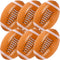 6 Pcs Giant Inflatable Footballs - 16 Inch Blow Up Toys for Summer Pool and Beach Games