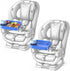 Car Seat Snack Tray for Kids, Mess-Free Square Travel Tray Cup Holder Snack Tray, Durable Car Food Tray for Toddlers