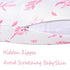 2-Pack 22.5"x18" Nursing Pillow Covers,Ultra-Soft Stretchy Breastfeeding Pillowcase for Baby Boys Girls, Fits